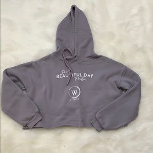 Whitney Simmons Cropped Hoodie